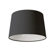 Paralume Athena con attacco E27 per lampada da tavolo o da terra - Made in Italy -Teletta Antracite