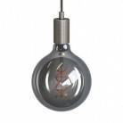 Závesná lampa s textilným elektrickým káblom a kovovými prvkami - Vyrobená v Taliansku