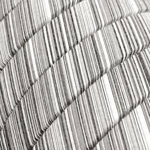 Textilní elektrický kabel pro světelný řetěz, pokrytý bavlnou - CC37 černá Mélange