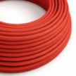 Okrúhly elektrický kábel odolný voči UV žiareniu, červenej farby SM09 na vonkajšie použitie - kompatibilný s Eiva Outdoor IP65
