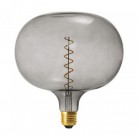 Žiarovka LED XXL - šedý kameň z kolekcie Pastel, špirálové vlákno 4W E27 Stmievateľná 2100K