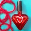 Burlesque stočený textilný elektrický kábel s chlpatým efektom TP09 červený