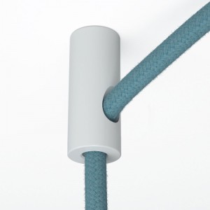 Decentralizér, stropný háčik pre textilné elektrické káble so zarážkou