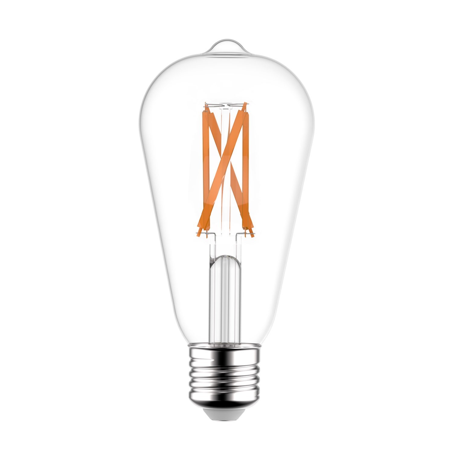 LED SMART WI-FI žiarovka Edison ST64 priehľadná s vláknom 6,5W E27 stmievateľná