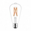 LED SMART WI-FI žiarovka Edison ST64 priehľadná s vláknom 6,5W E27 stmievateľná