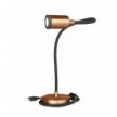 Flexibilná stolná lampa Flex GU1d0 s malou bodovou objímkou