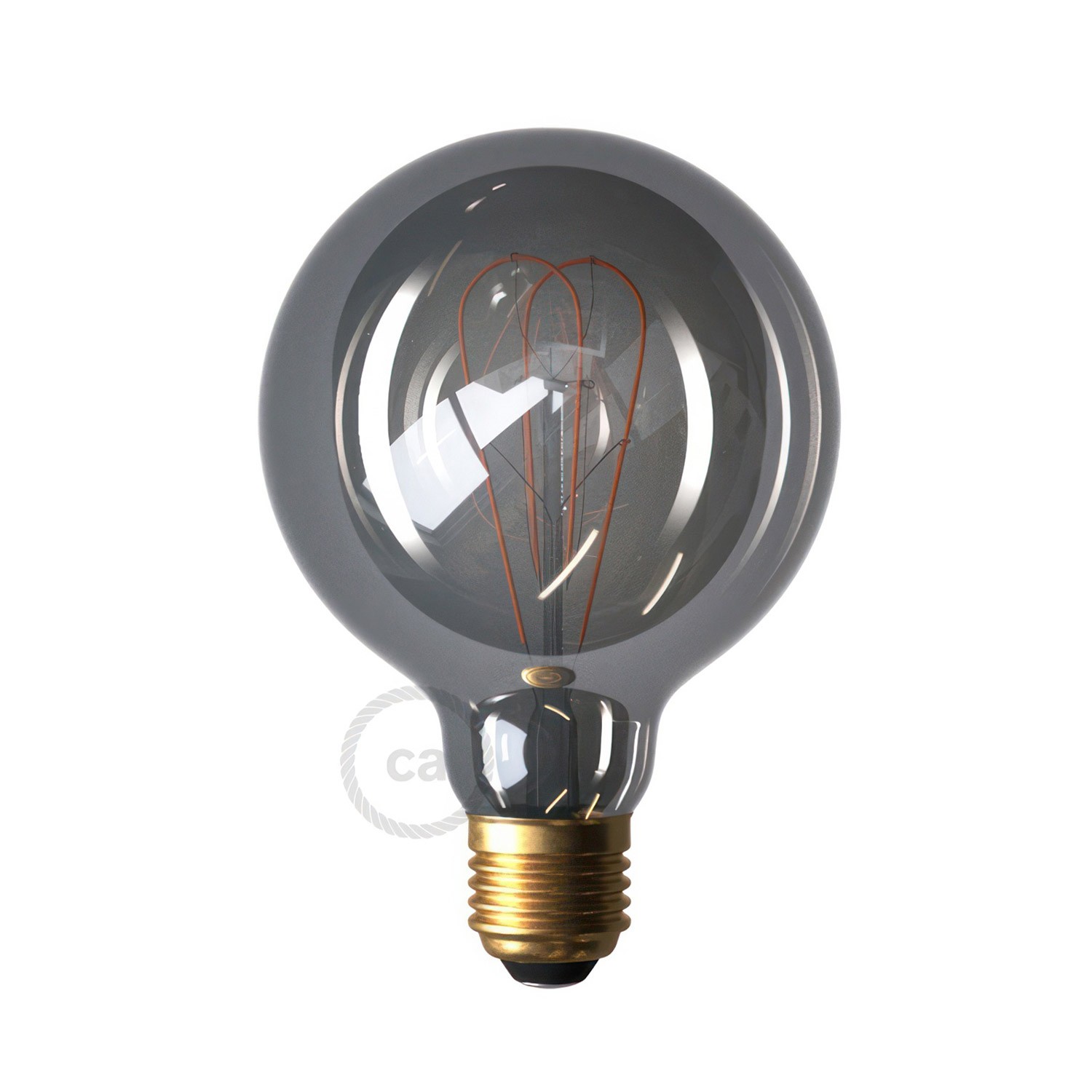 Flex 60, flexibilné nástenné alebo stropné svietidlo, poskytuje rozptýlené svetlo s LED žiarovkou G95