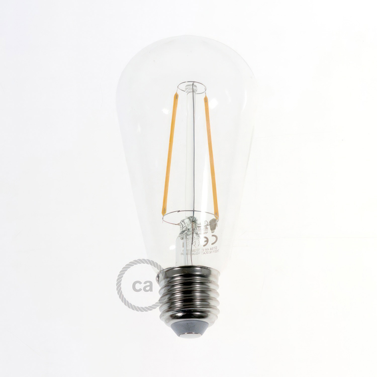 Flex 60, flexibilné nástenné alebo stropné svietidlo poskytuje rozptýlené svetlo s LED žiarovkou ST64