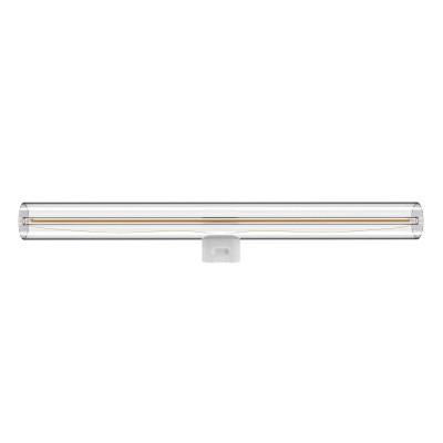 LED lineárna číra/ transparentná žiarovka S14d - dĺžka 300 mm 6W 520Lm 2700K Stmievateľná - S01
