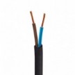 Okrúhly elektrický kábel odolný voči UV žiareniu tyrkysovo- biely SZ11 na vonkajšie použitie - kompatibilný s Eiva Outdoor IP65