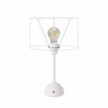 Prenosná a nabíjateľná lampa Cabless12 s kvapkovou žiarovkou vhodná pre tienidlo
