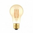 LED zlatá žiarovka C53, rad Carbon, vlákno Klietka, Kvapka A60 7W E27 stmievateľná 2700K