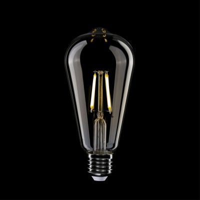 LED číra Edison žiarovka ST64 4W 470Lm E27 2700K - E03