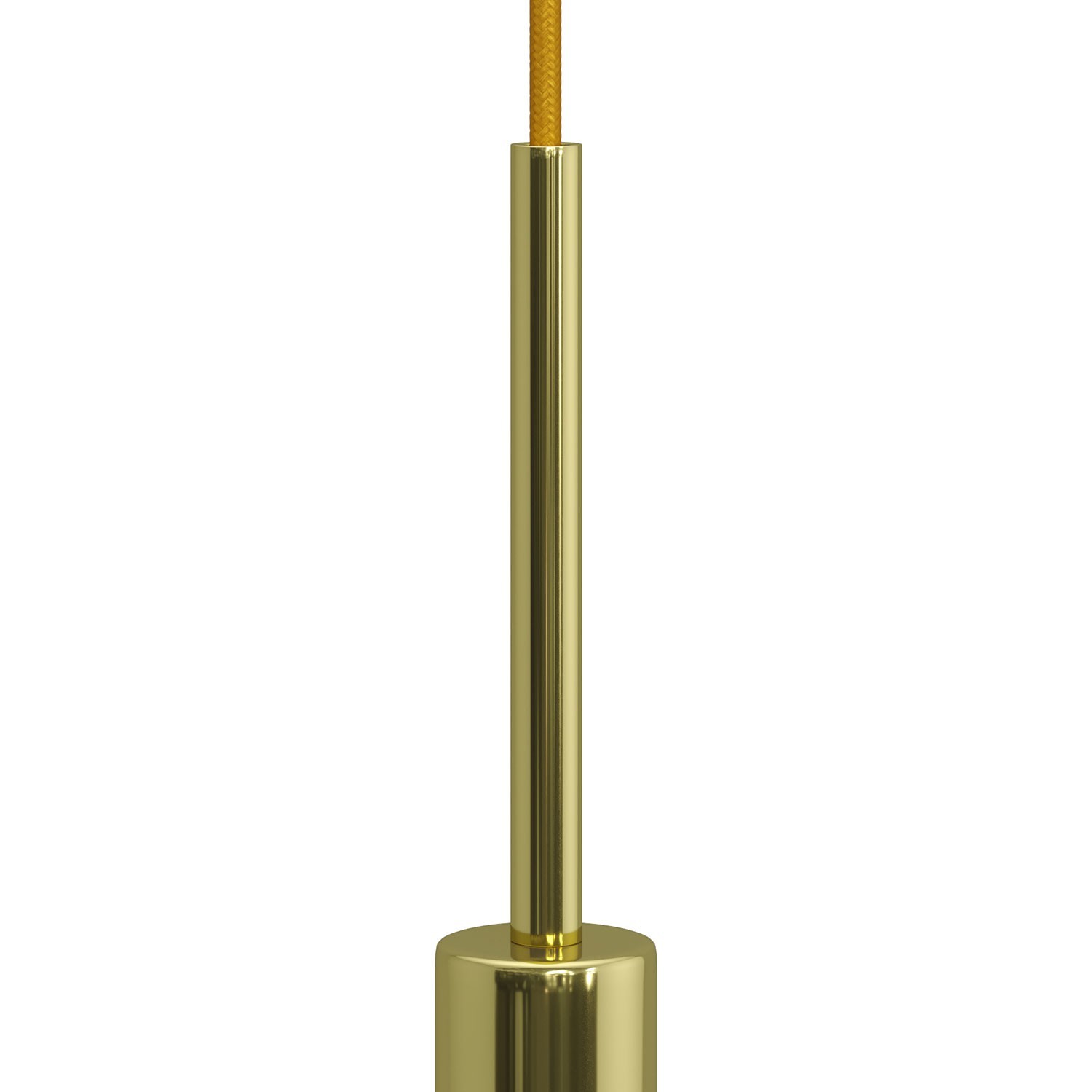 Valcová kovová káblová svorka so závitovou tyčkou, maticou a podložkou, dĺžka 15cm