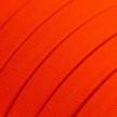 Textilný elektrický kábel pre Svetelné šnúry, potiahnutý hodvábnou textíliou CF15 Fluo Oranžová