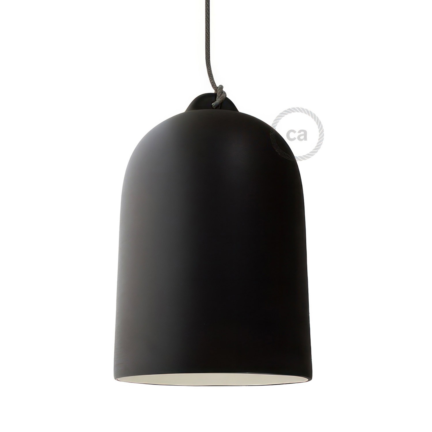 Keramické tienidlo Zvon XL pre závesné lampy - Vyrobené v Taliansku