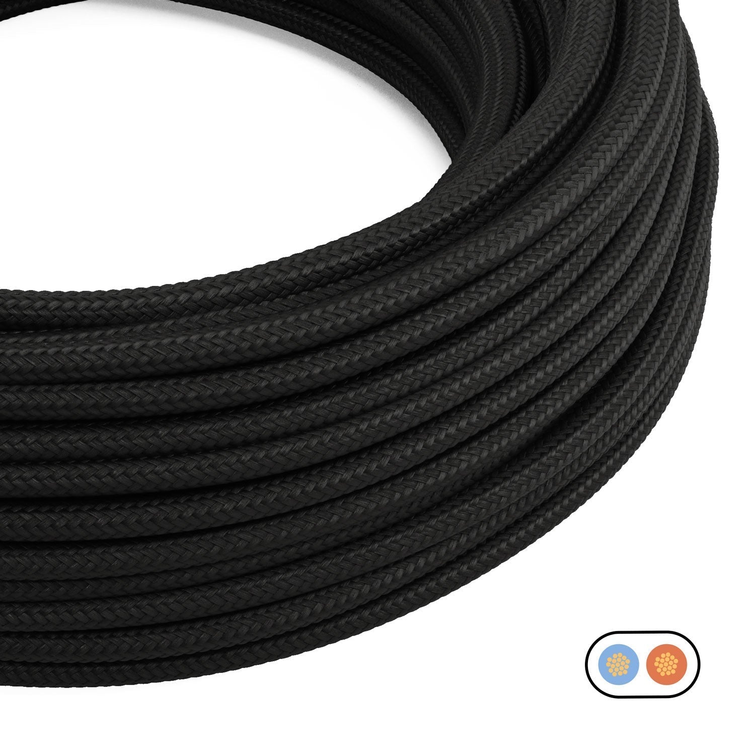 Cavi bipolari piatti in tessuto - Creative Cables