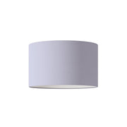 Paralume Cilindro L in tessuto con attacco E27 - Made in Italy - Teletta Lilla