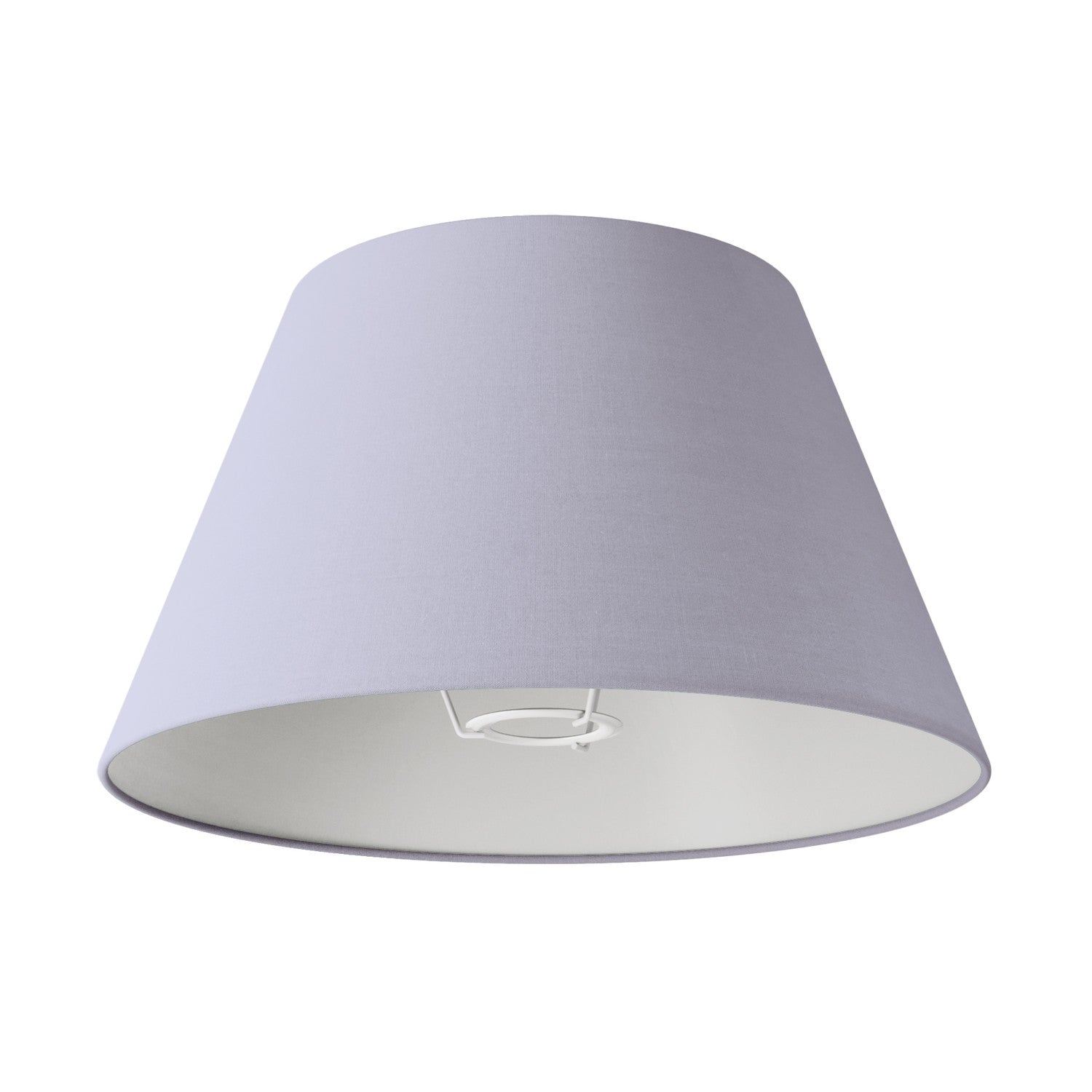 Paralume Impero M in tessuto per lampada da terra con attacco E27 - Made in Italy - Teletta Lilla