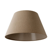 Paralume Impero M per sospensione con attacco E27 - Made in Italy - Lana Marrone