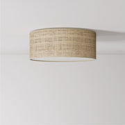 Plafoniera in tessuto Small - Made in Italy - Raphia