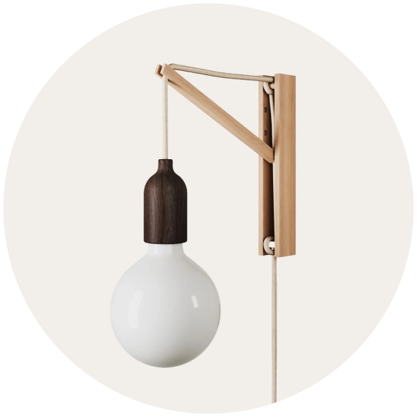 Lampy so zástrčkou