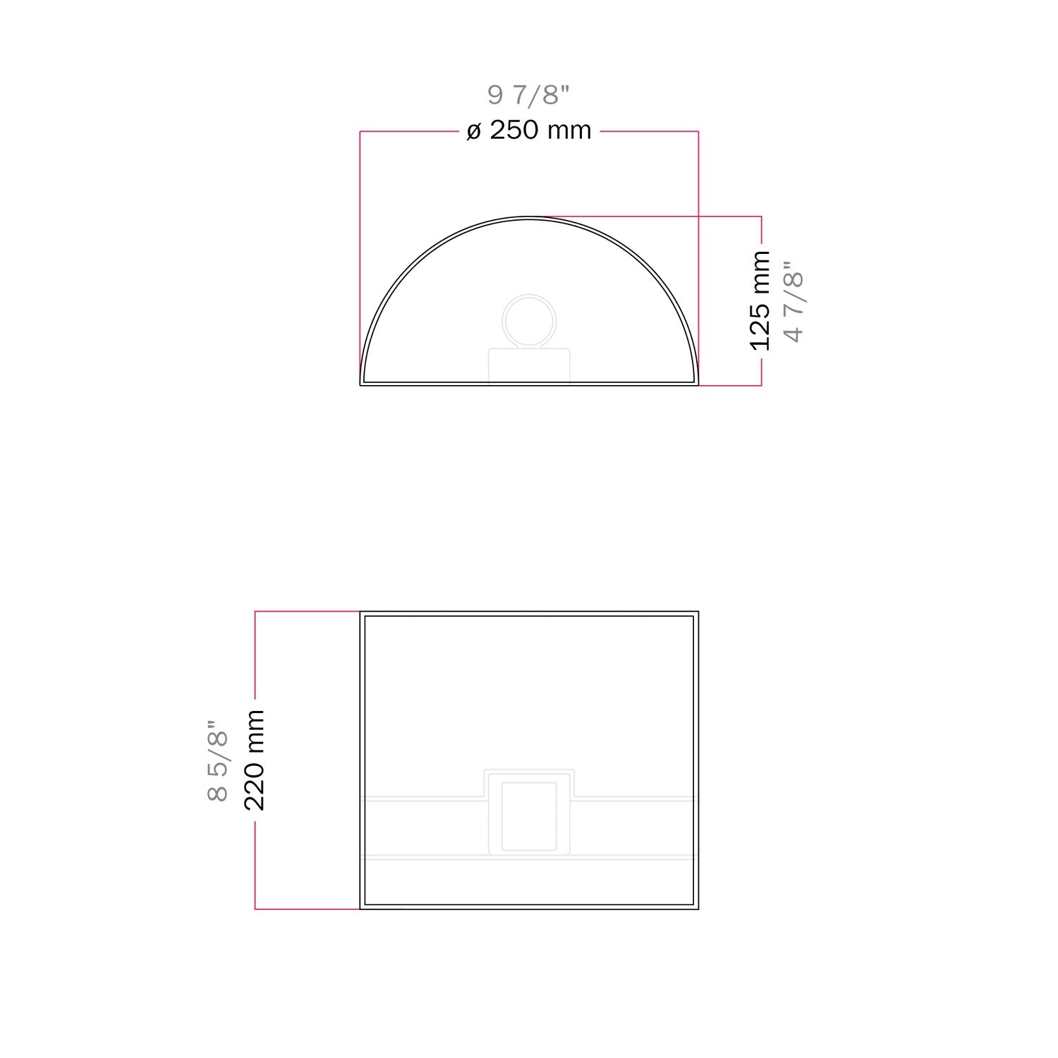 Applique Ventola con paralume in tessuto - Made in Italy - Lana Sabbia