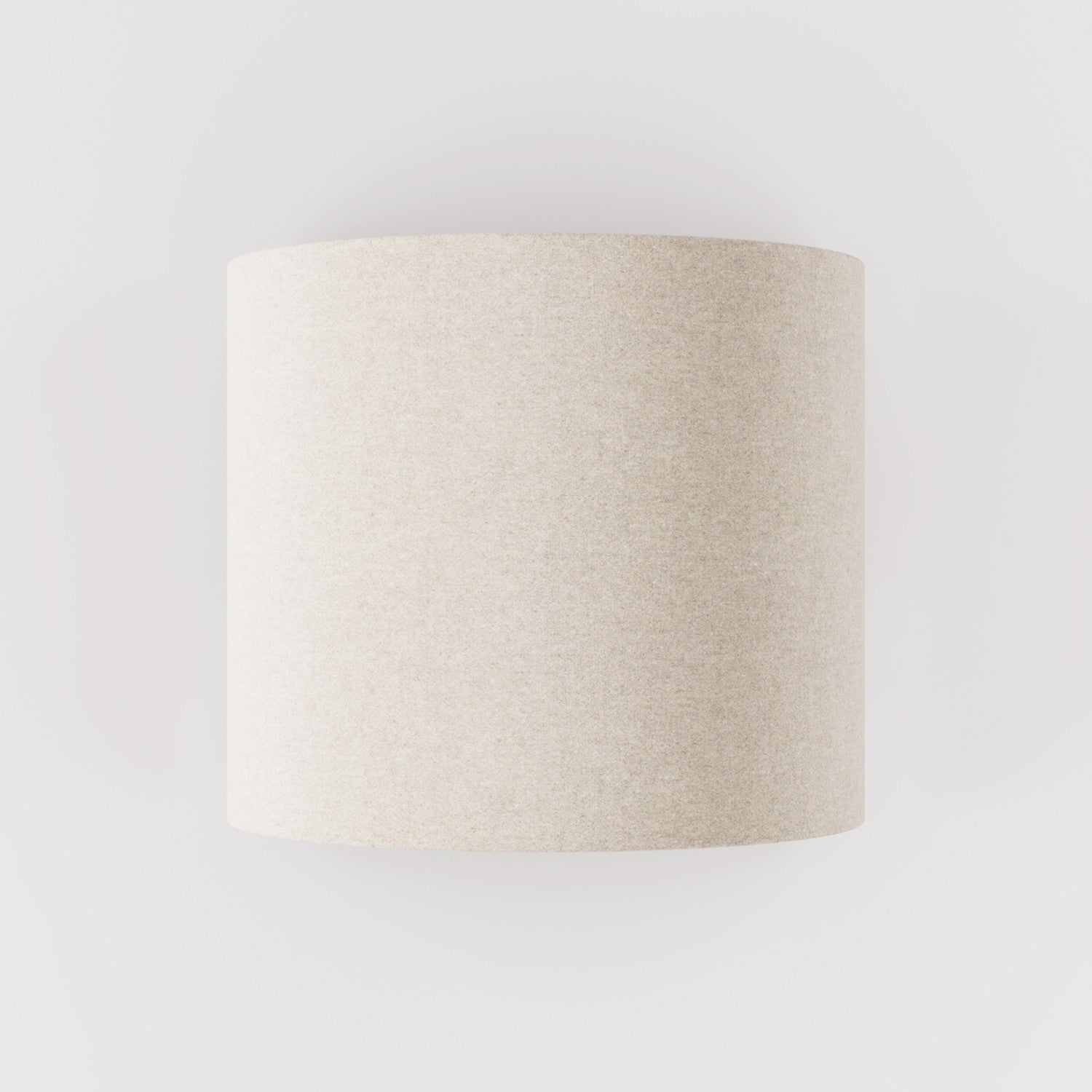 Applique Ventola con paralume in tessuto - Made in Italy - Lana Sabbia