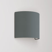 Applique Ventola con paralume in tessuto - Made in Italy - Teletta Grigio Scuro