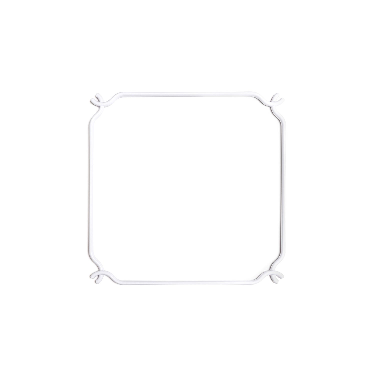 Cage Quadrato - Struttura per lampadari - Bianco S - L 34 cm