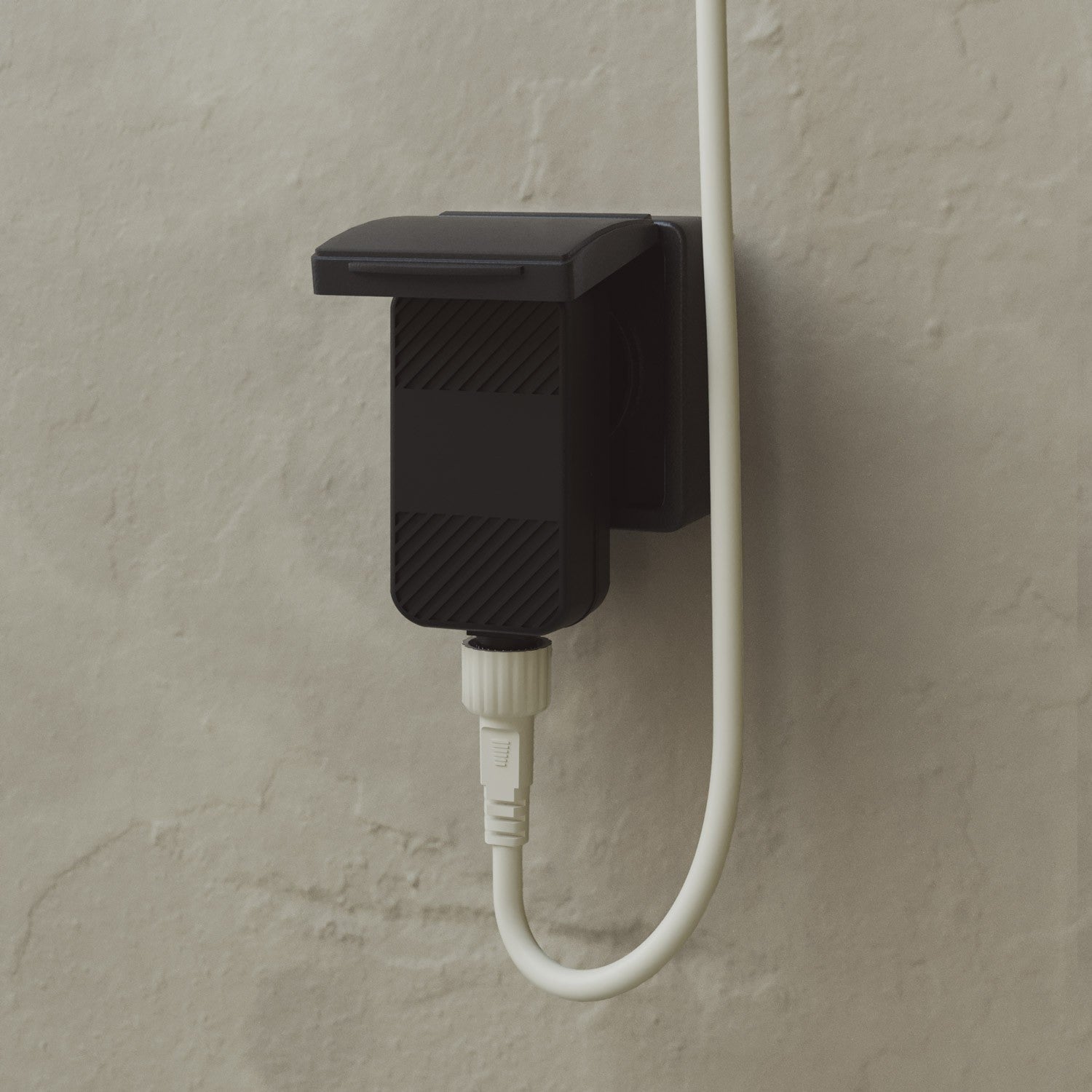 Catena luminosa 12 punti luce da esterno IP67 Bianco Sabbia - Marina12 Cherry