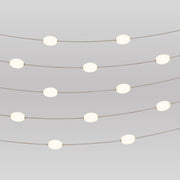 Catena luminosa 12 punti luce da esterno IP67 Desert Brown - Marina12