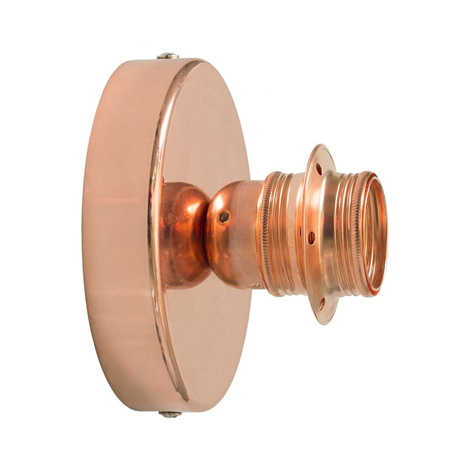 Fermaluce con mini piatto Ellepì 'Maioliche' Rosso e Verde