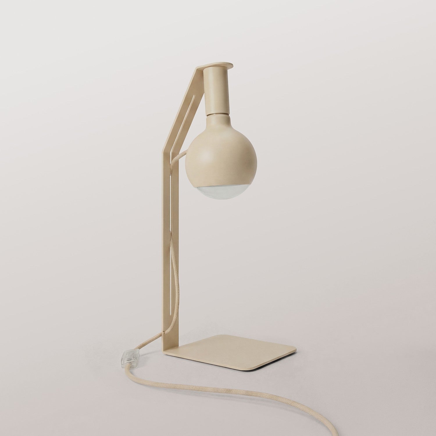 Koso Lucia - Lampada da tavolo con spina UK - Panna