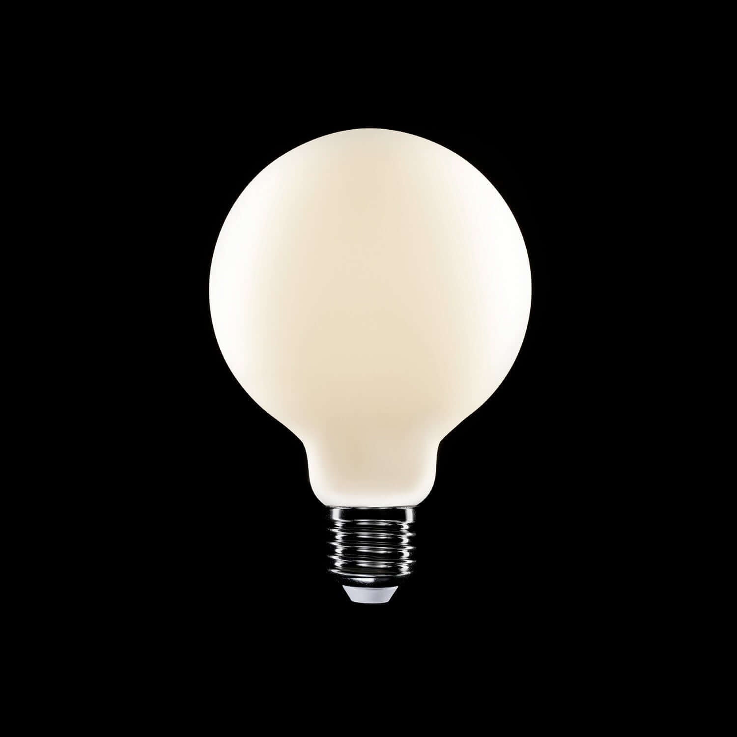 Lampadina LED Effetto Porcellana CRI 95 G95 12W 1521Lm E27 2700K Dimmerabile - P08