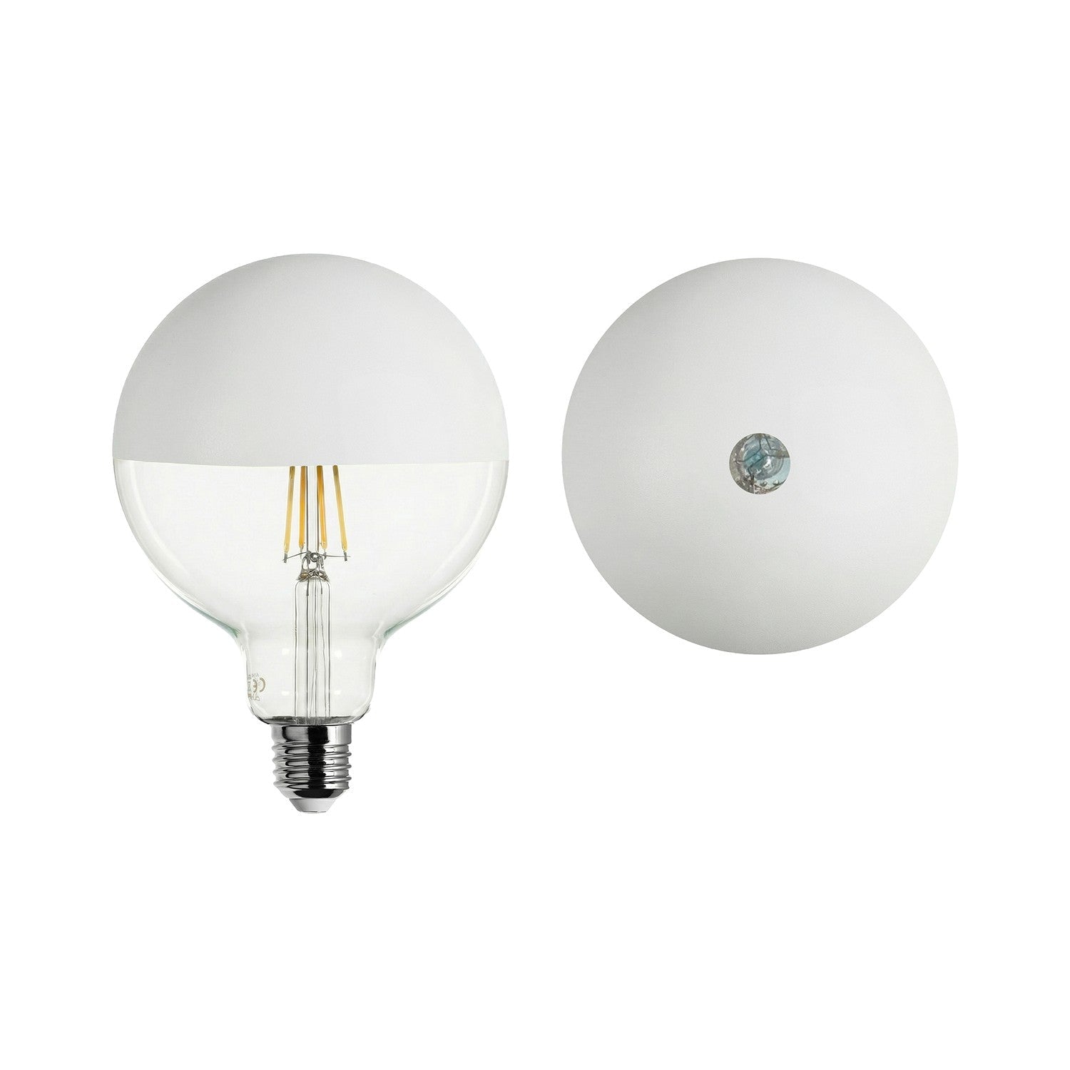 Lampadina LED Maria G125 4,8W 806Lm E27 2700K Dimmerabile - Bianco