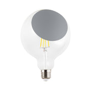Lampadina LED Sofia G125 4,8W 806Lm E27 2700K Dimmerabile - Grigio