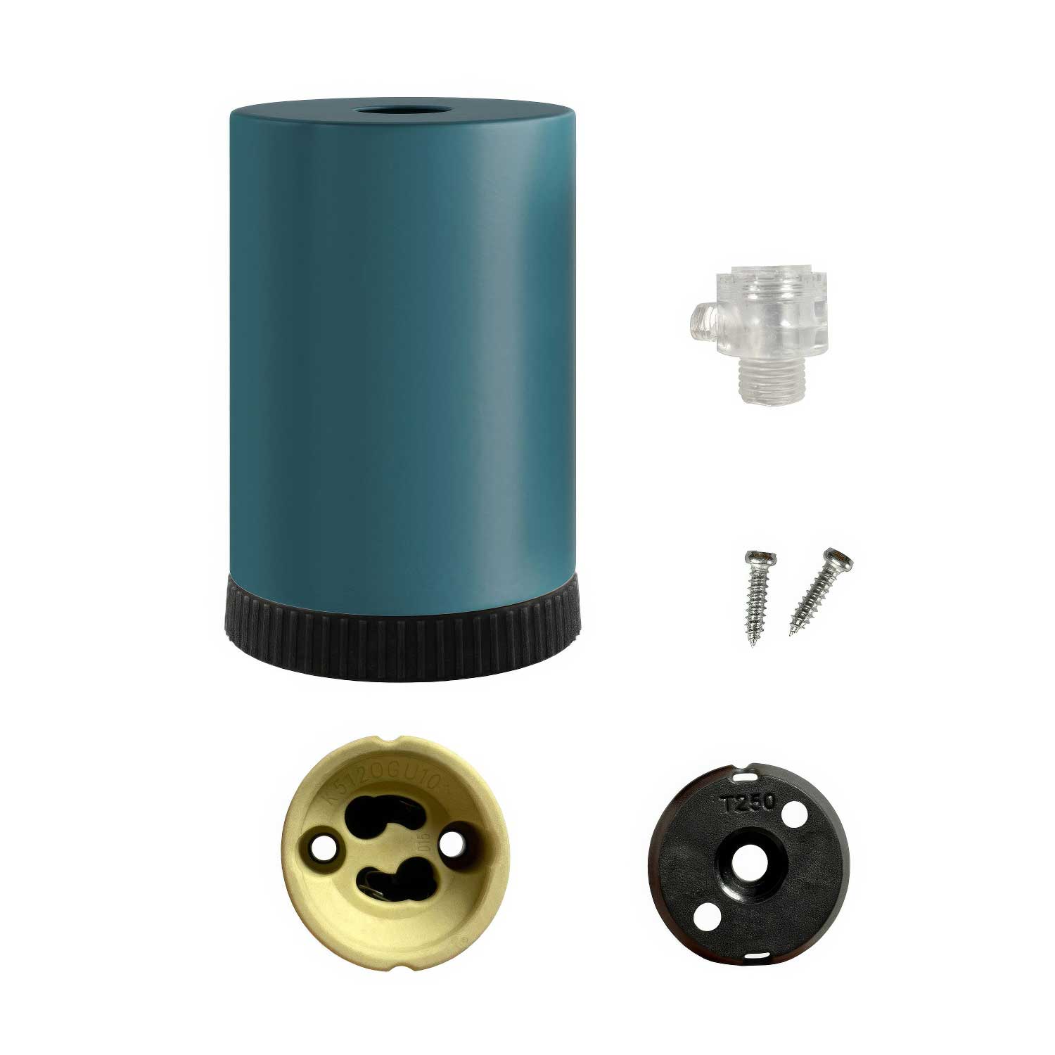 Mini faretto Spotlight LED GU1d0 - Petrolio