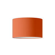 Paralume Cilindro L in tessuto con attacco E27 - Made in Italy - Cinette Aragosta