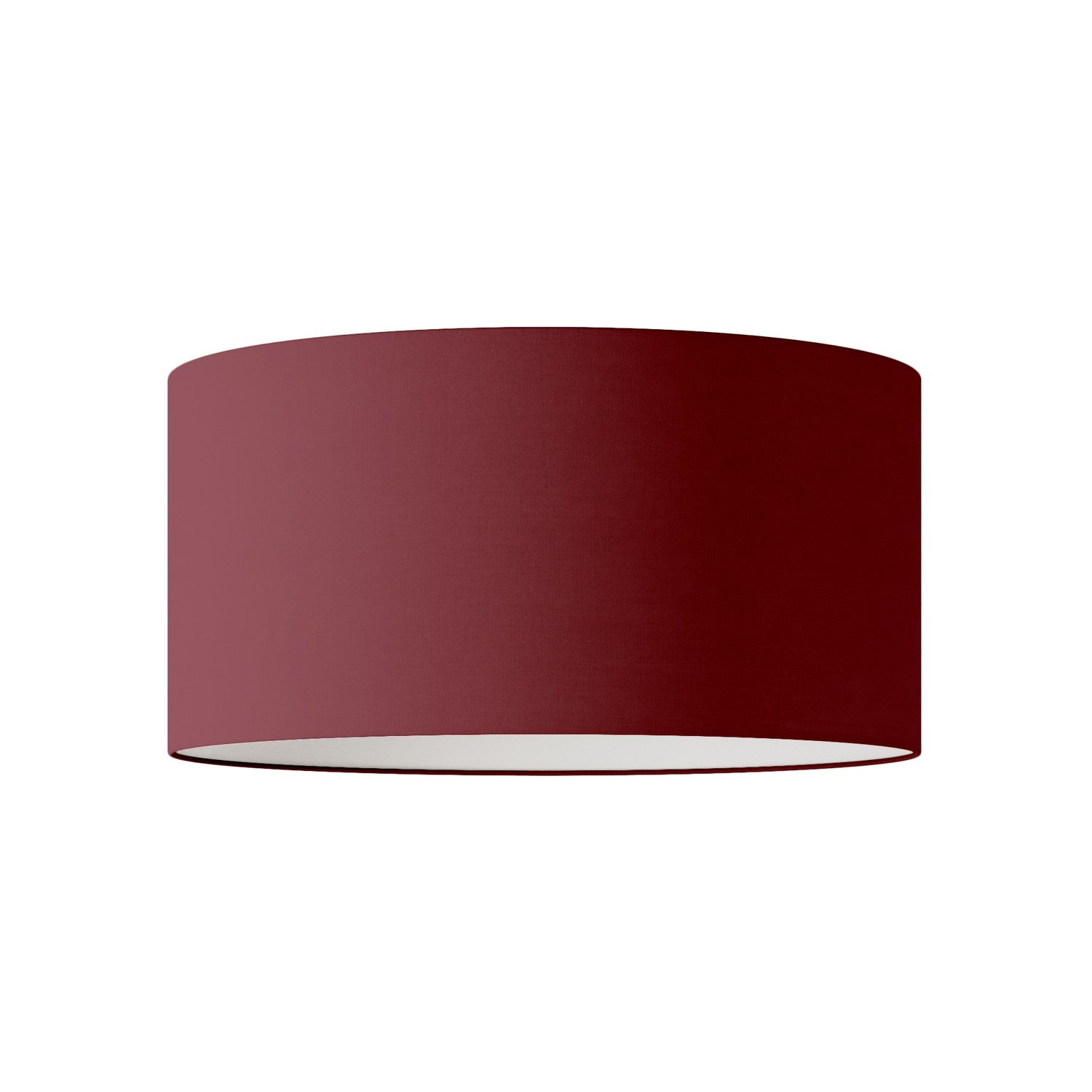 Paralume Cilindro XL in tessuto con attacco E27 - Made in Italy - Arenal Bordeaux