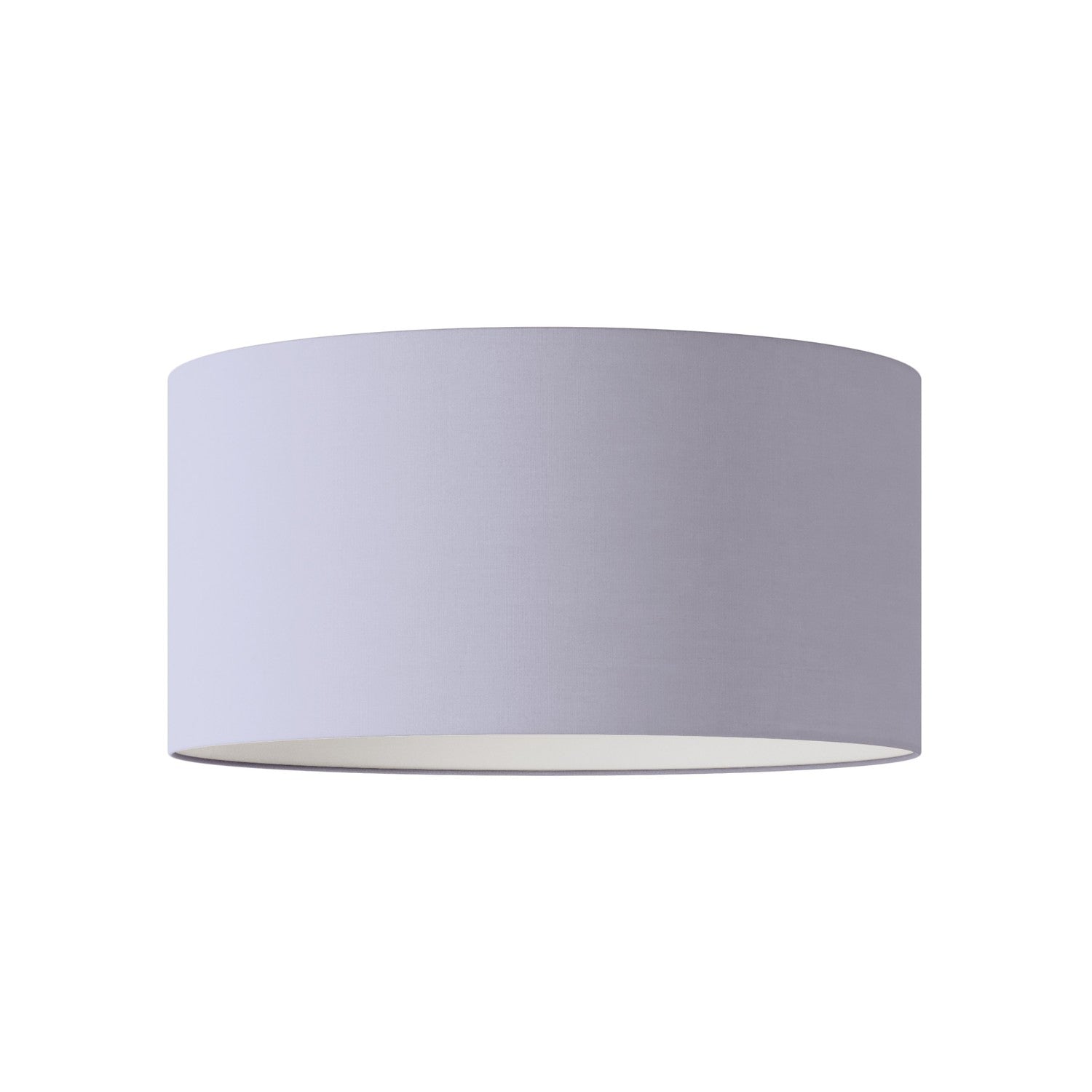 Paralume Cilindro XL in tessuto con attacco E27 - Made in Italy - Teletta Lilla