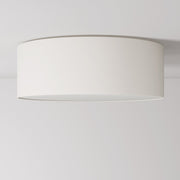 Plafoniera in tessuto Large Arenal sabbia - Made in Italy