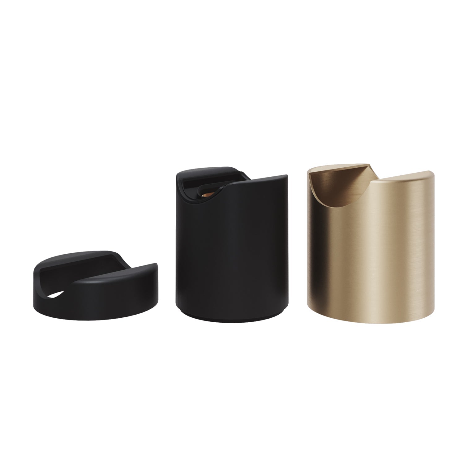 Portalampada S14d in metallo da parete o soffitto - Bronzo satinato