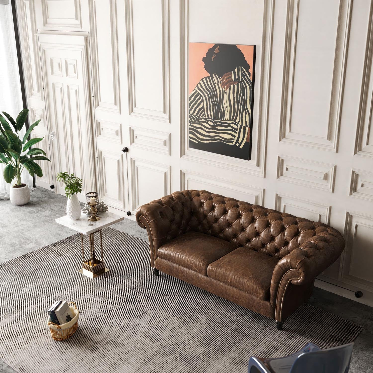 Presa bipasso italiana 10/16A in porcellana da parete - Nero