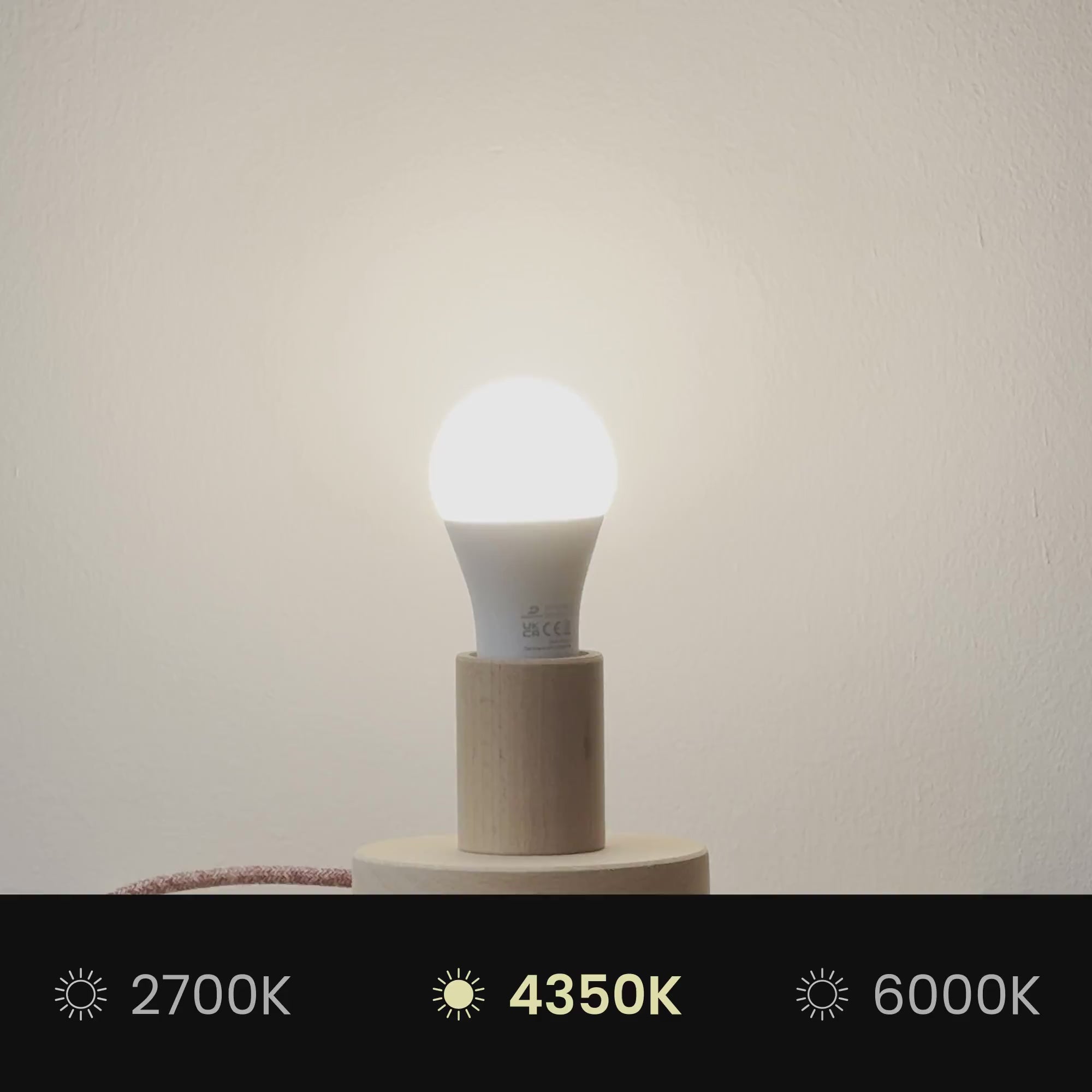 Nahrajte video: Tienidlo Athena s päticou E27 pre stolnú lampu – Vyrobené v Taliansku – Lesklý biely ľan