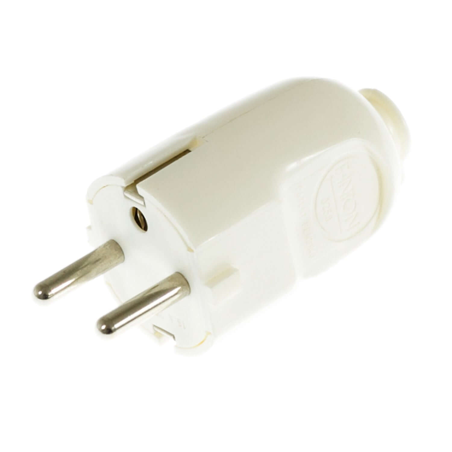 Spina Schuko - Made in Italy - Bianco