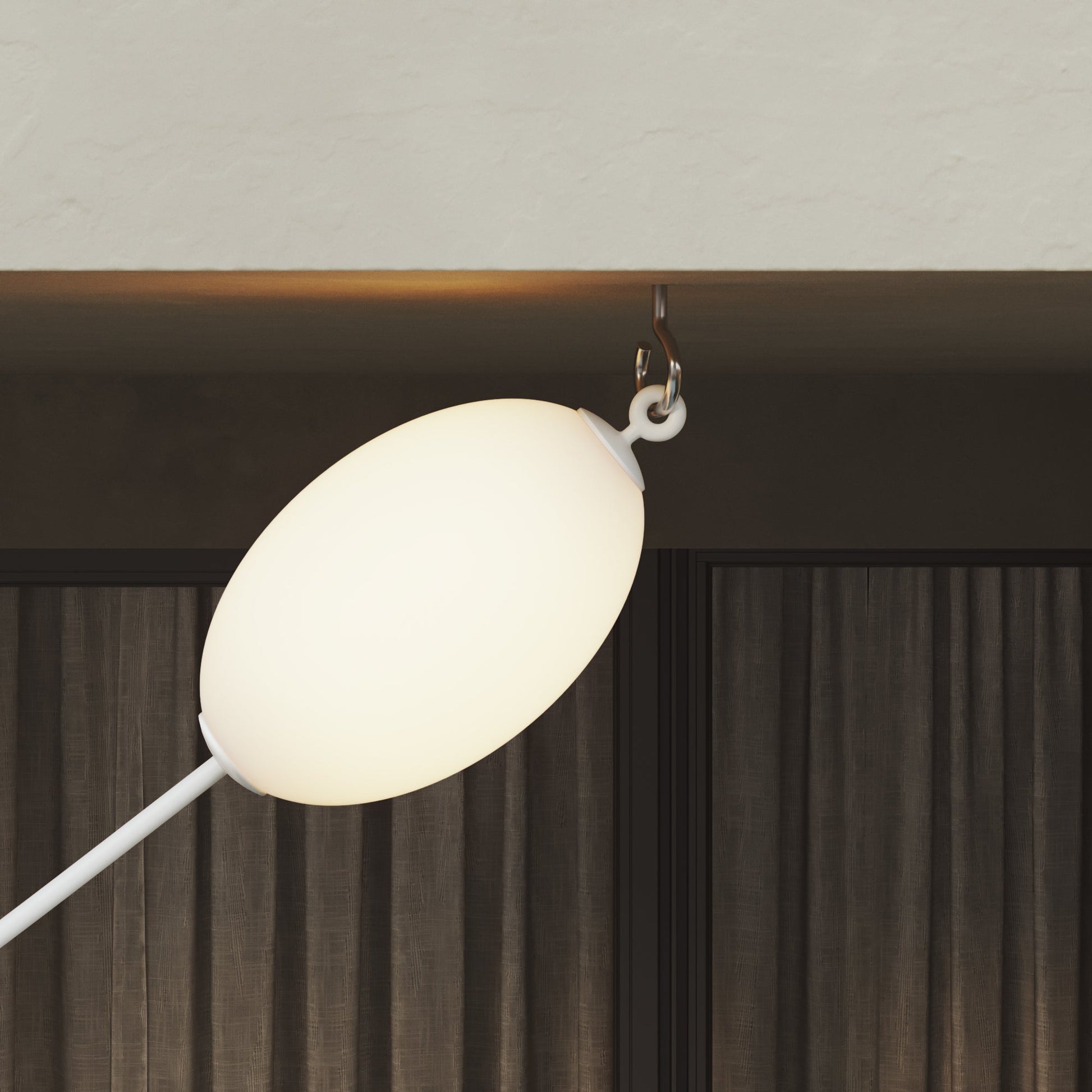 Terminale di chiusura con anello - Marina - Bianco Sabbia