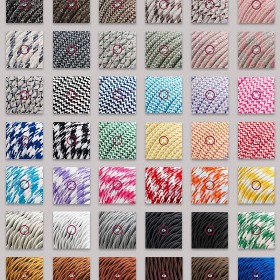 Najširšia škála textilných káblov na svete